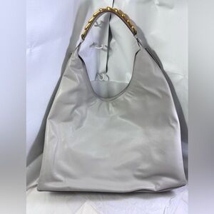 Donna Karan Bellmore XL Hobo bag. Color: Zinc